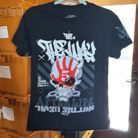 FIVE FINGER DEATH PUNCH THIS IS THE WAY WORLD TOUR 2024 TEE Size Small - Picture 3 of 8